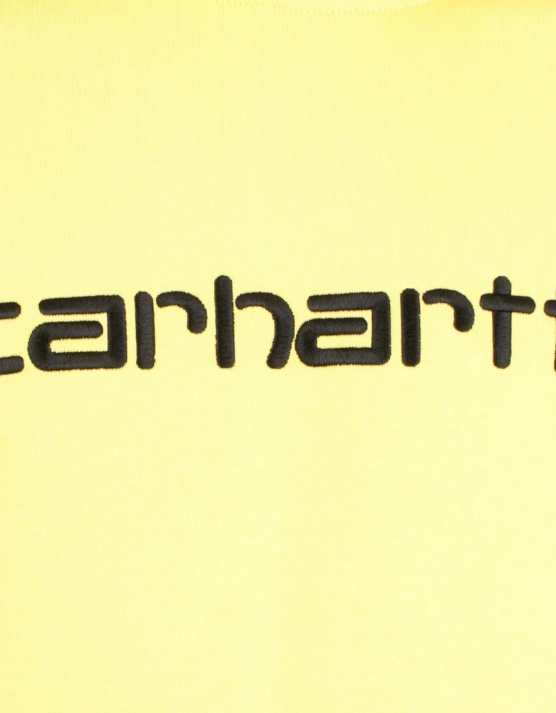 Relaxed Fit Carhartt Logo Hoodie