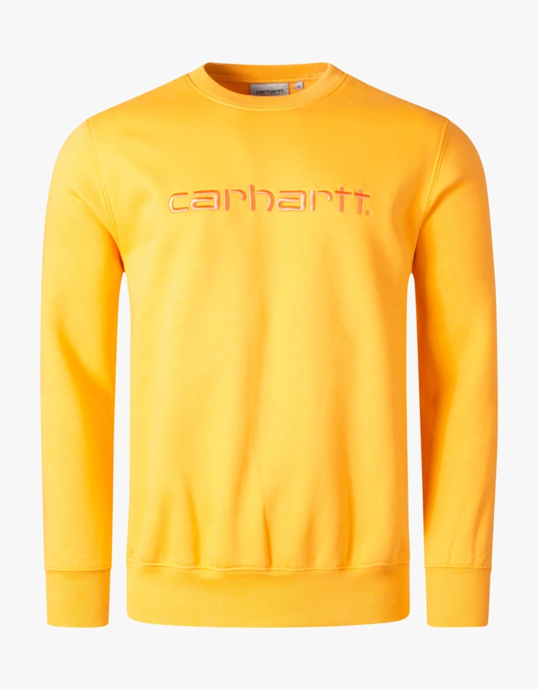 Relaxed Fit Carhartt Logo Sweat