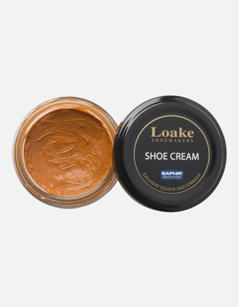 Leather Shoe Cream Tan