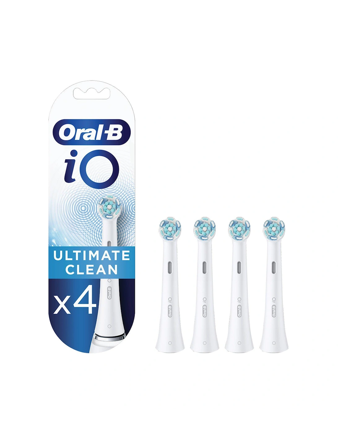 Oral-B iO Ultimate Clean White Refill Heads - Pack of 4, 2 of 1