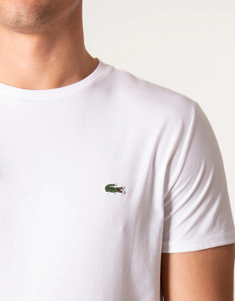 Pima Cotton Croc Logo T-Shirt