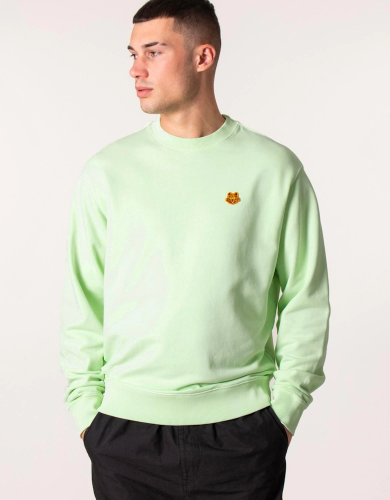 Relaxed Fit Tiger Crest Sweatshirt