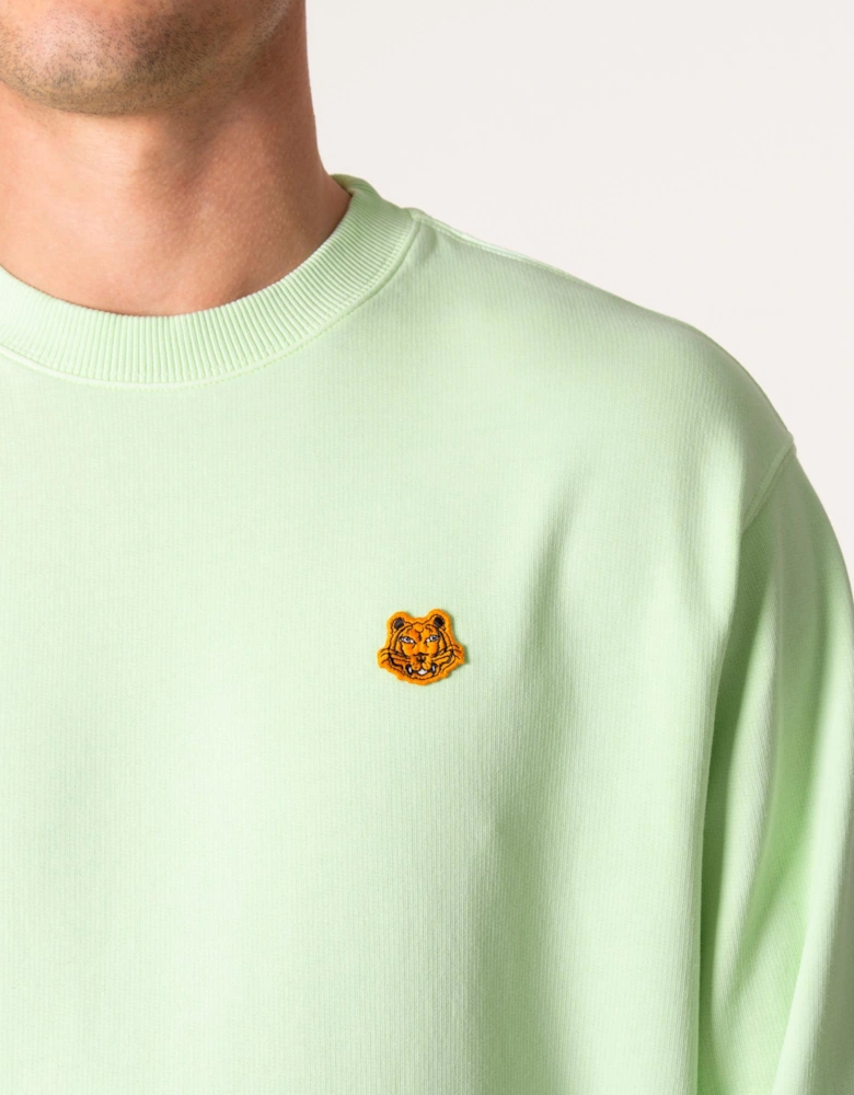 Relaxed Fit Tiger Crest Sweatshirt
