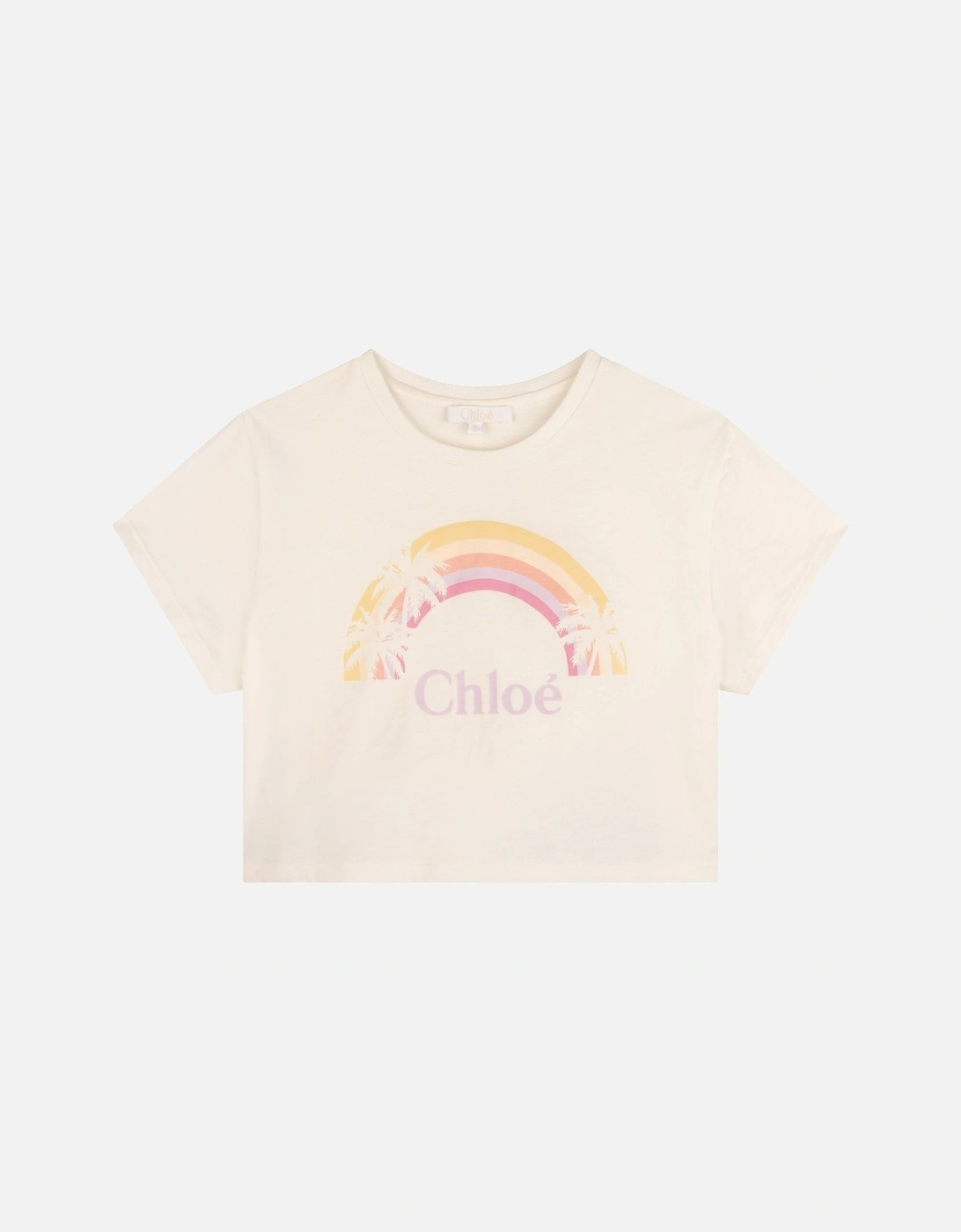 Girls Rainbow T-Shirt, 4 of 3