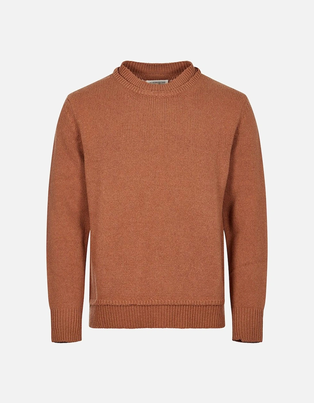 Mens Wool Sweater Brown, 5 of 4