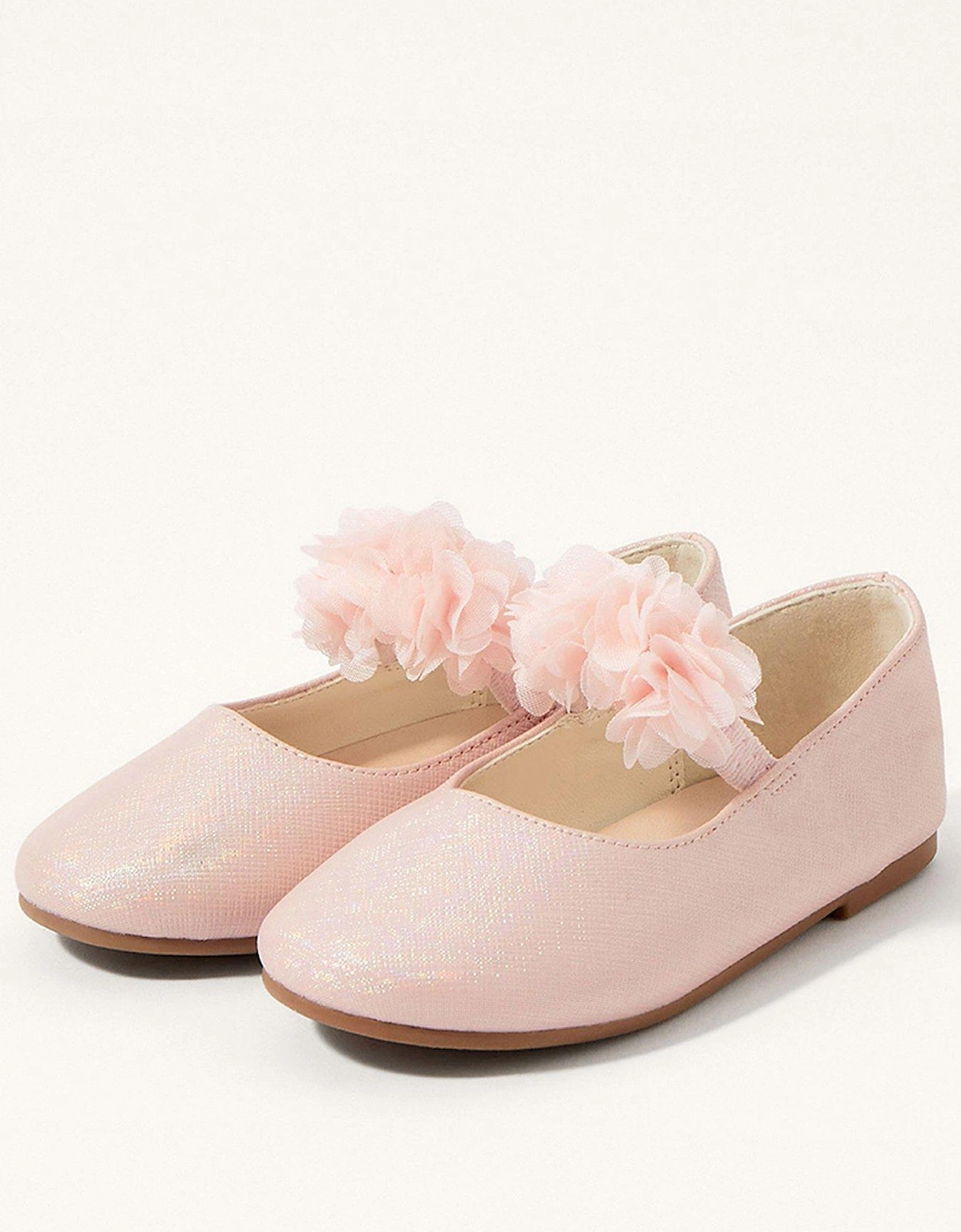 Baby Girls Corsage Walker Shoes - Pink, 2 of 1