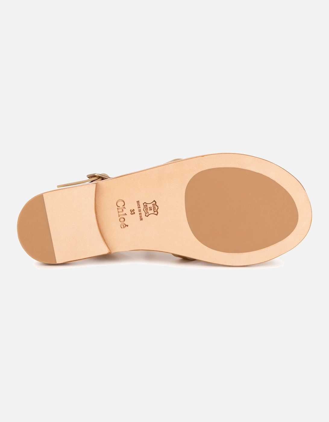 Girls Gold Sandals