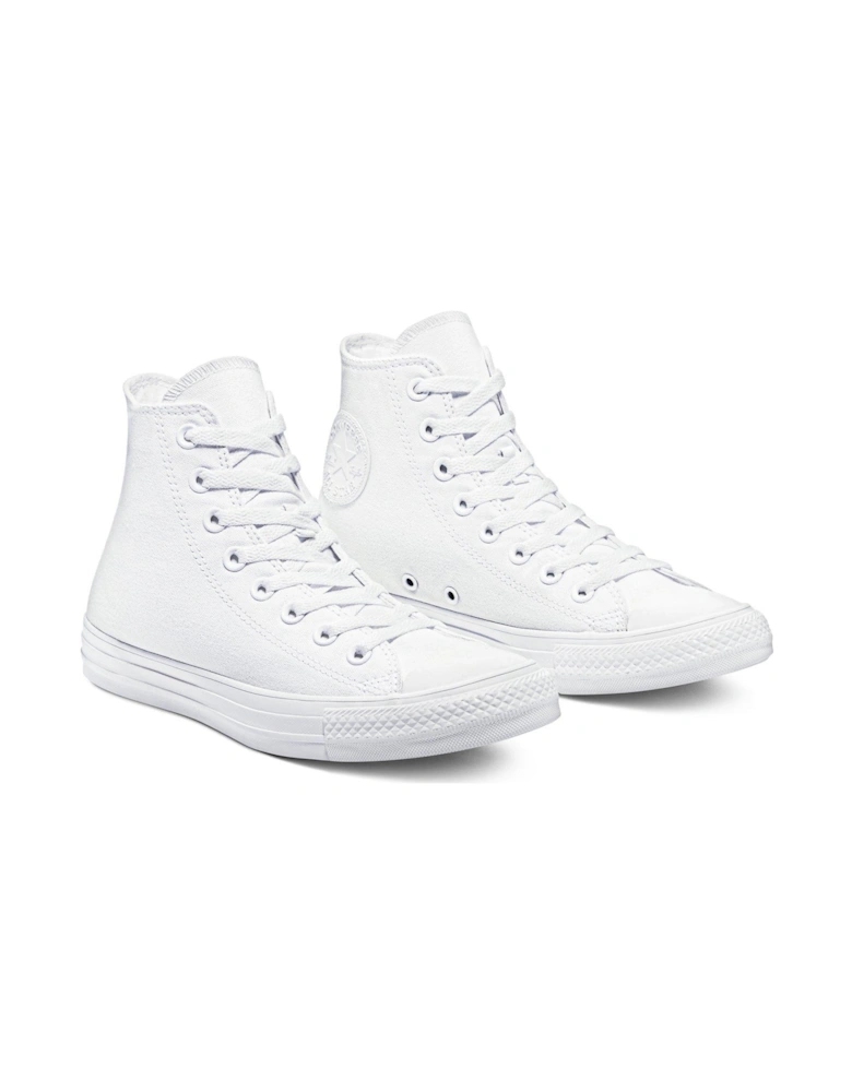 Canvas Hi Top Trainers - White