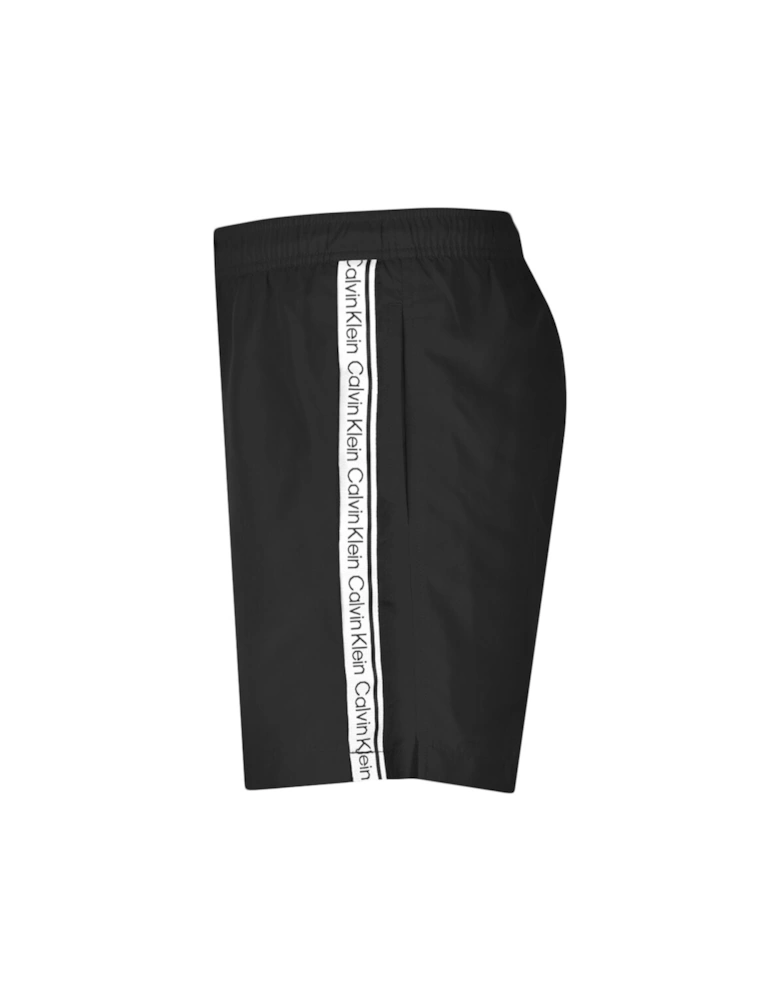 Logo Swim Shorts Black