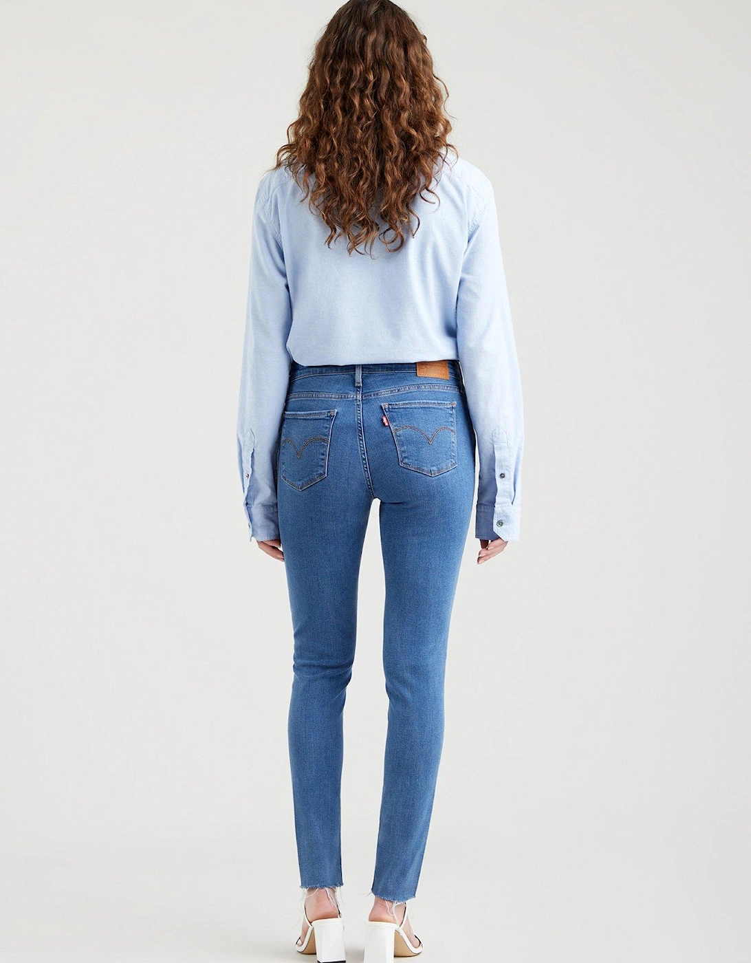 711 Mid Rise Skinny Jean - Blue