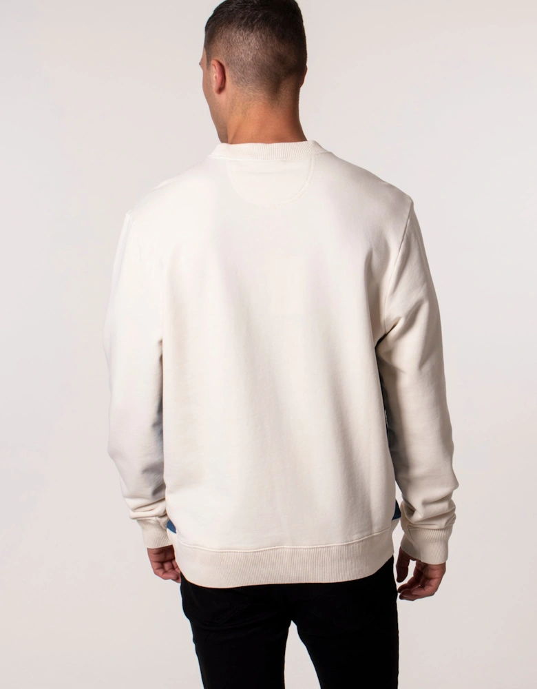 Broad Stripe Zebra Sweatshirt