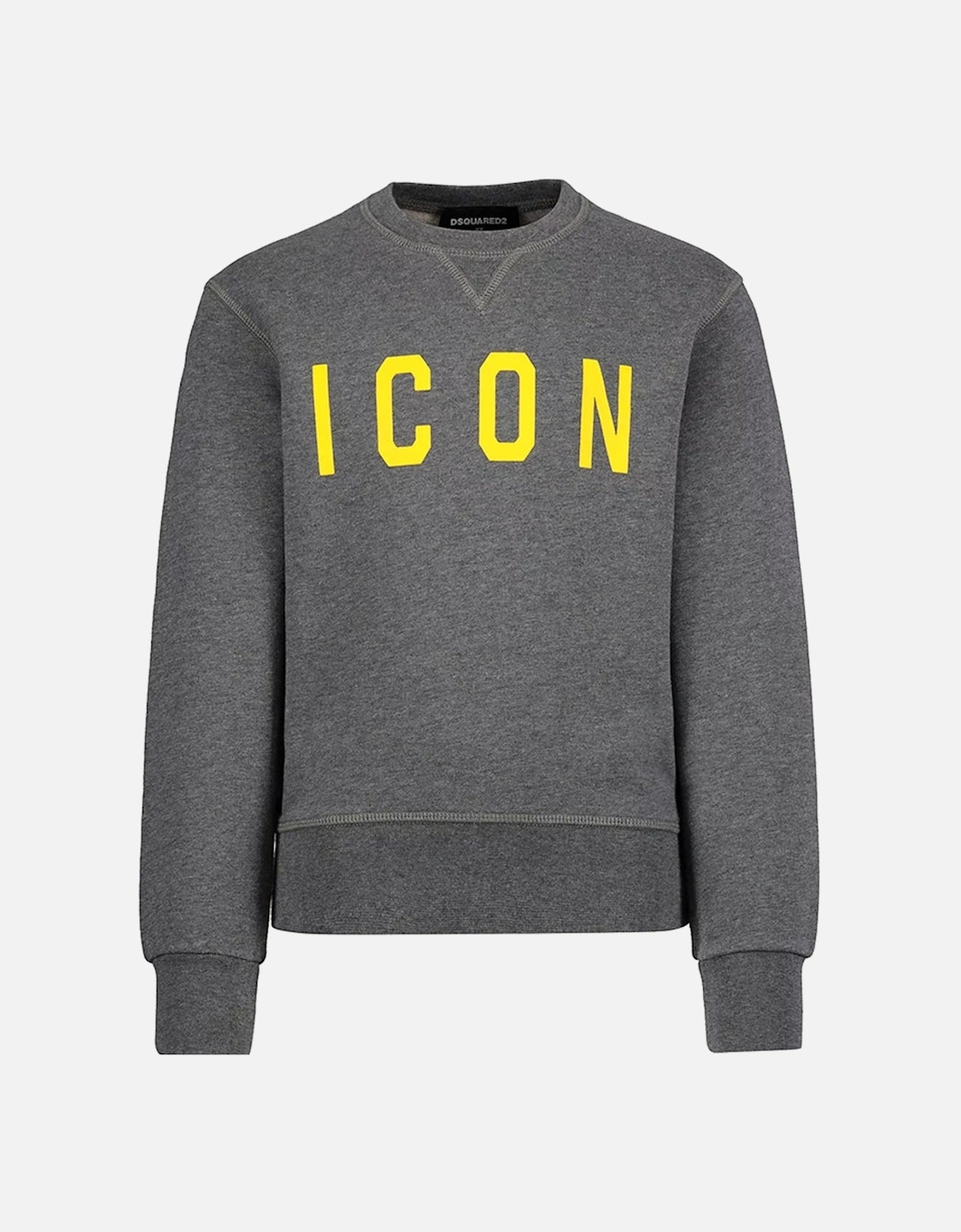 Boys Icon Sweater Grey, 3 of 2