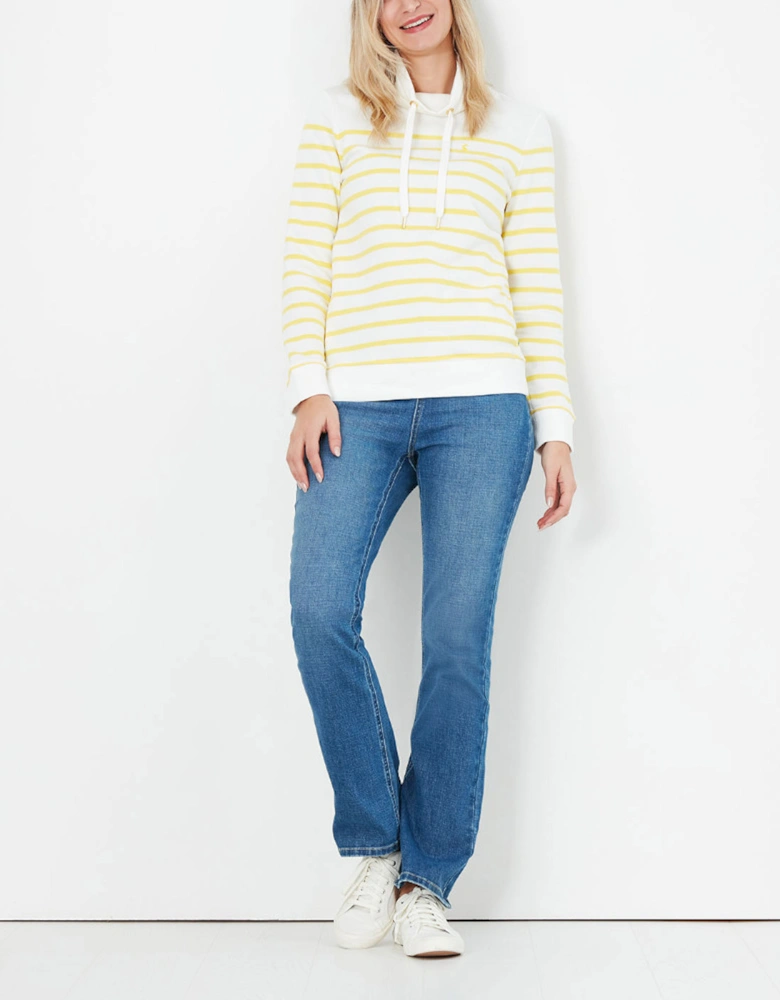 Womens Kinsley Relaxed Fit Cotton Sweatshirt