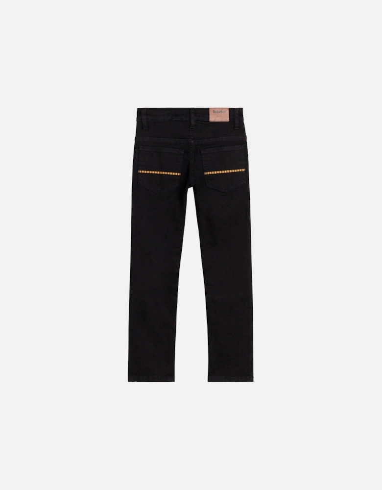 Black Denim Trousers