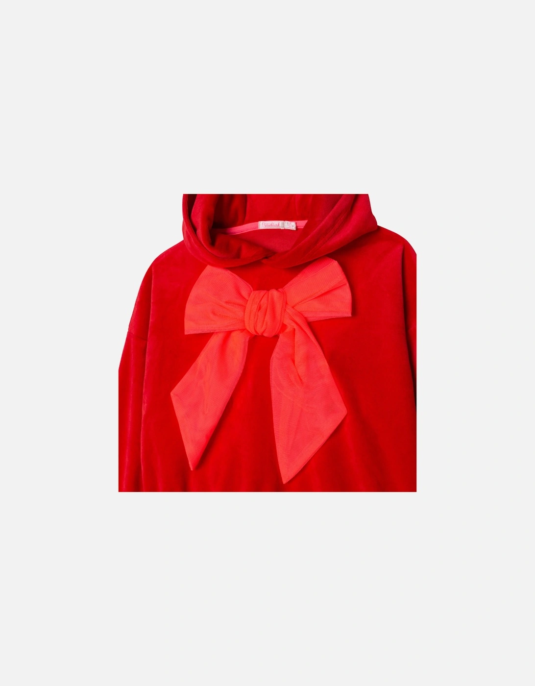 Red Velour Hoodie