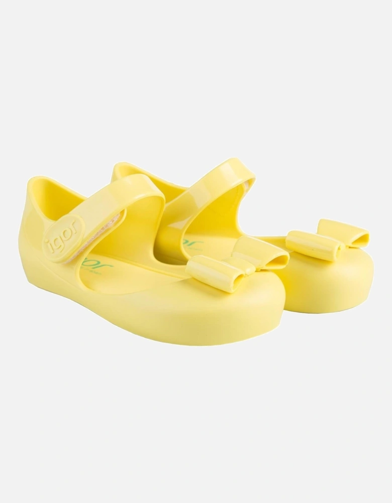 Yellow Mary Jane Shoes