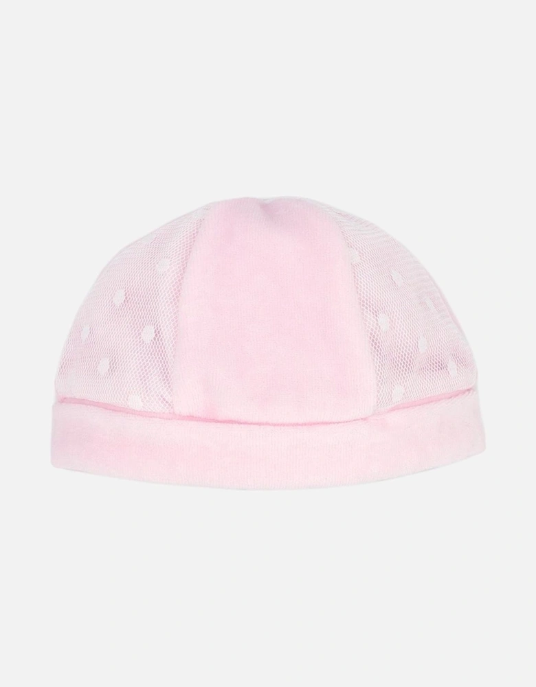 Pink Velour Hat