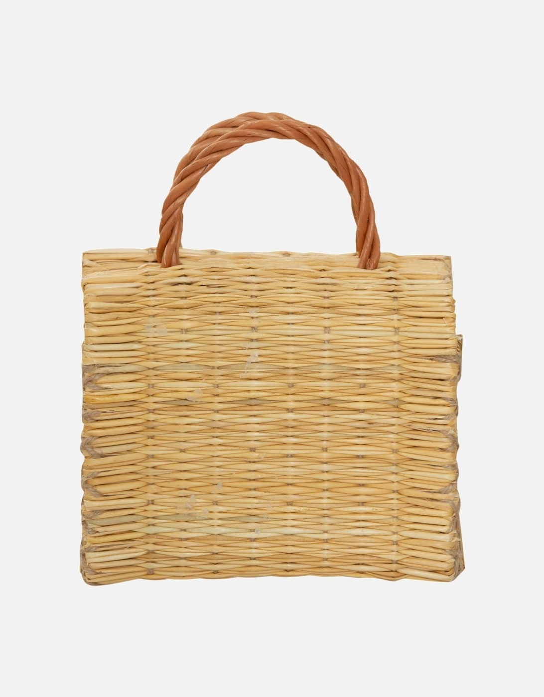 Wicker Basket Bag