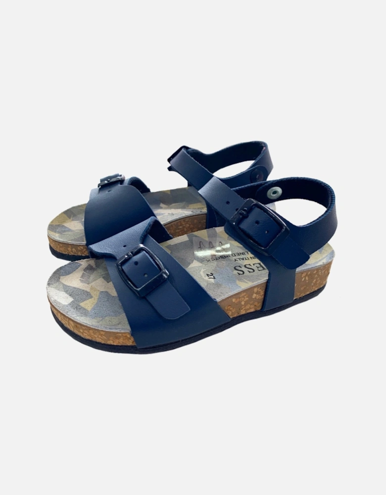 Navy Sandals