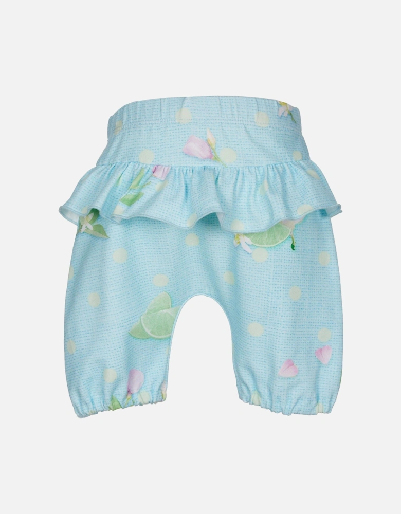 Baby Girls Aqua Set