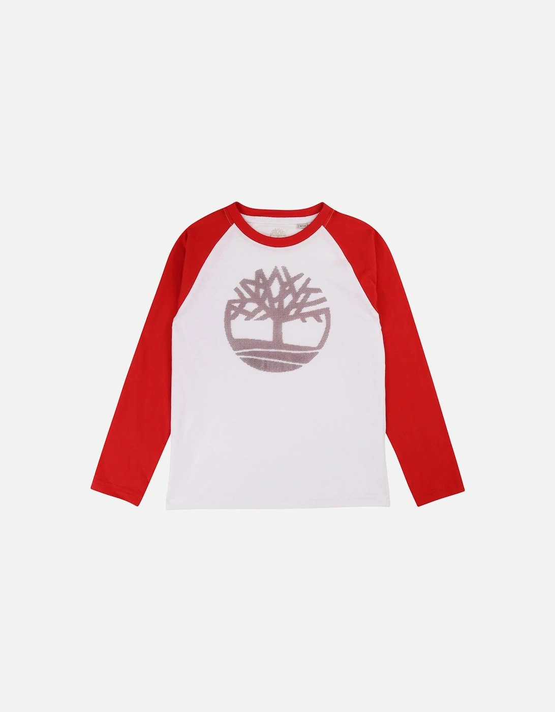 Red and White Long Sleeve T-Shirt, 5 of 4