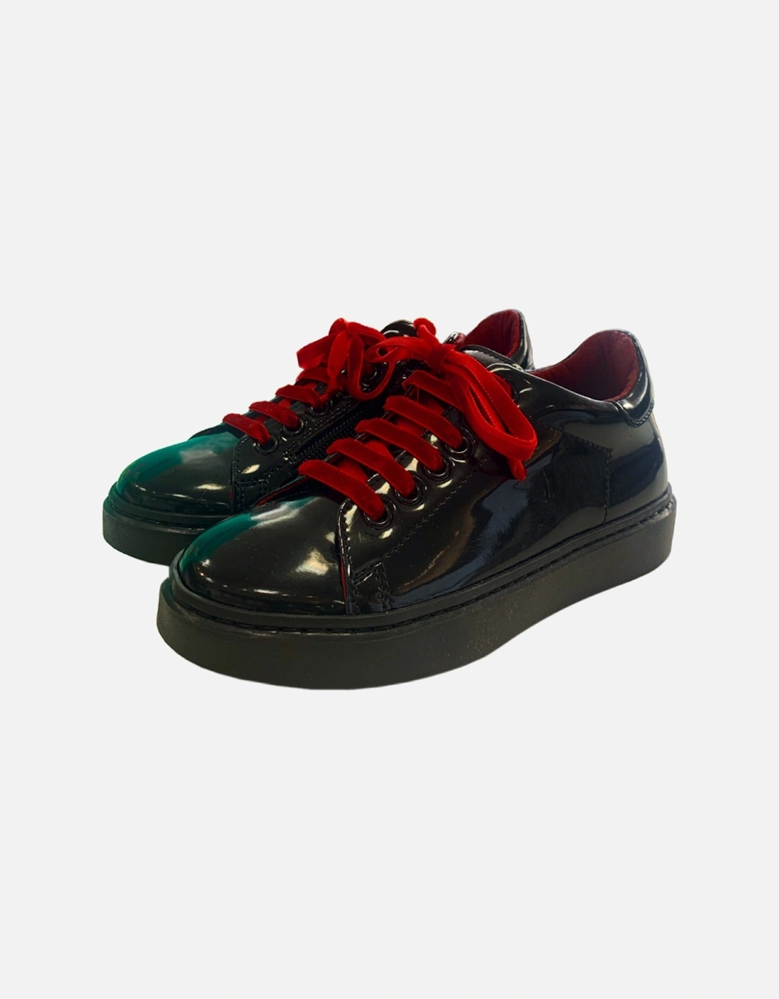 Black Trainers with Red Laces, 2 of 1