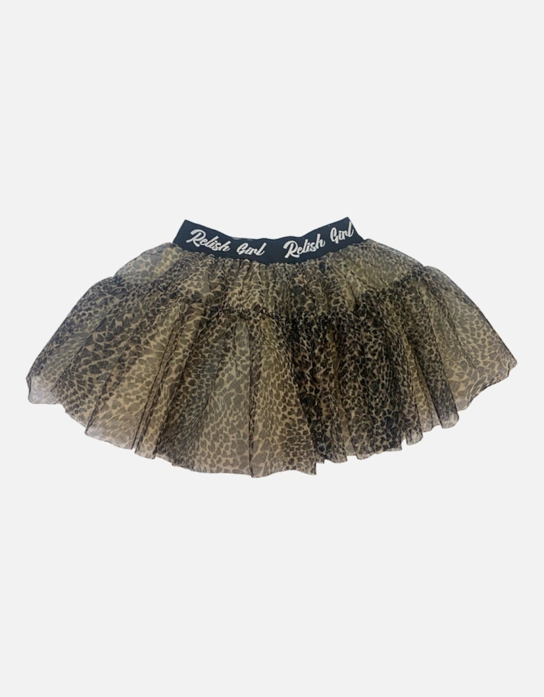 Animal Print Skirt