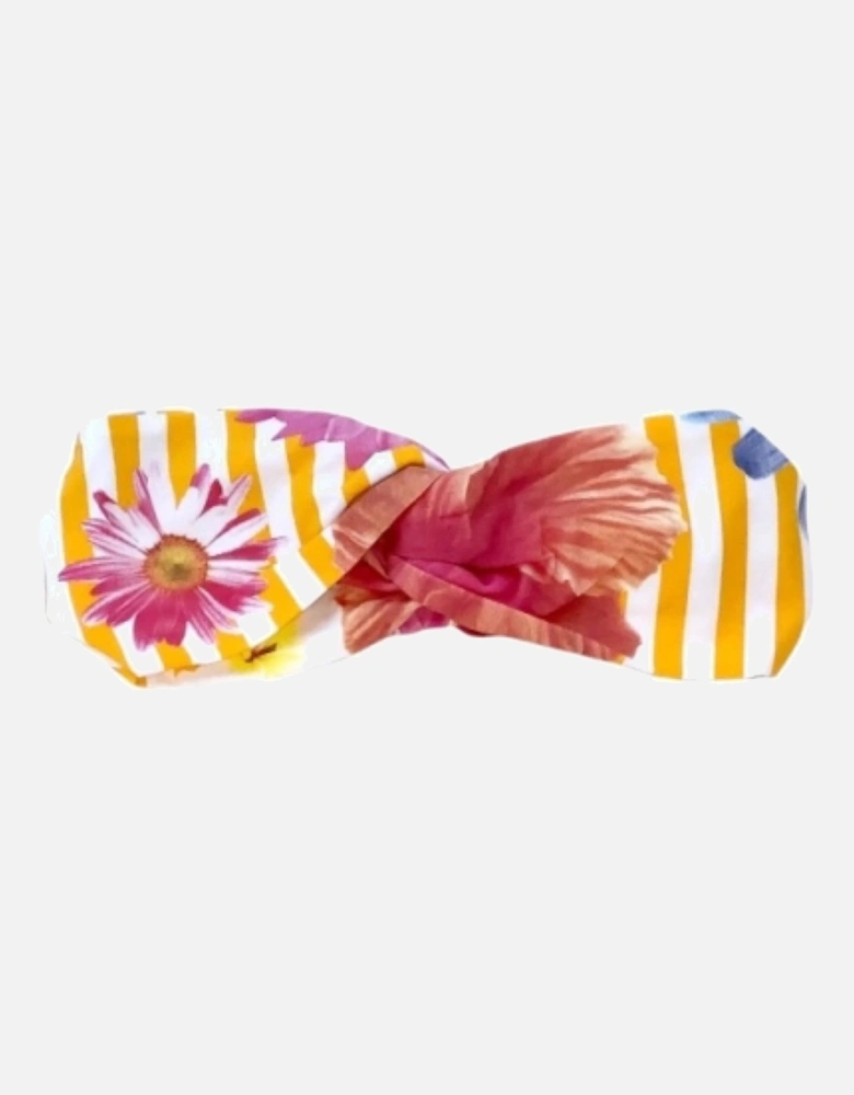 Floral Stripe Headband