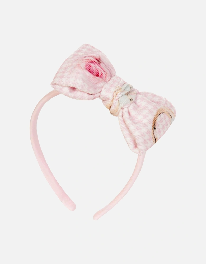 Pink Teddy Headband