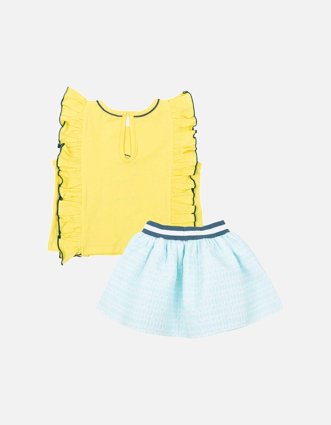 Aqua Top and Skirt