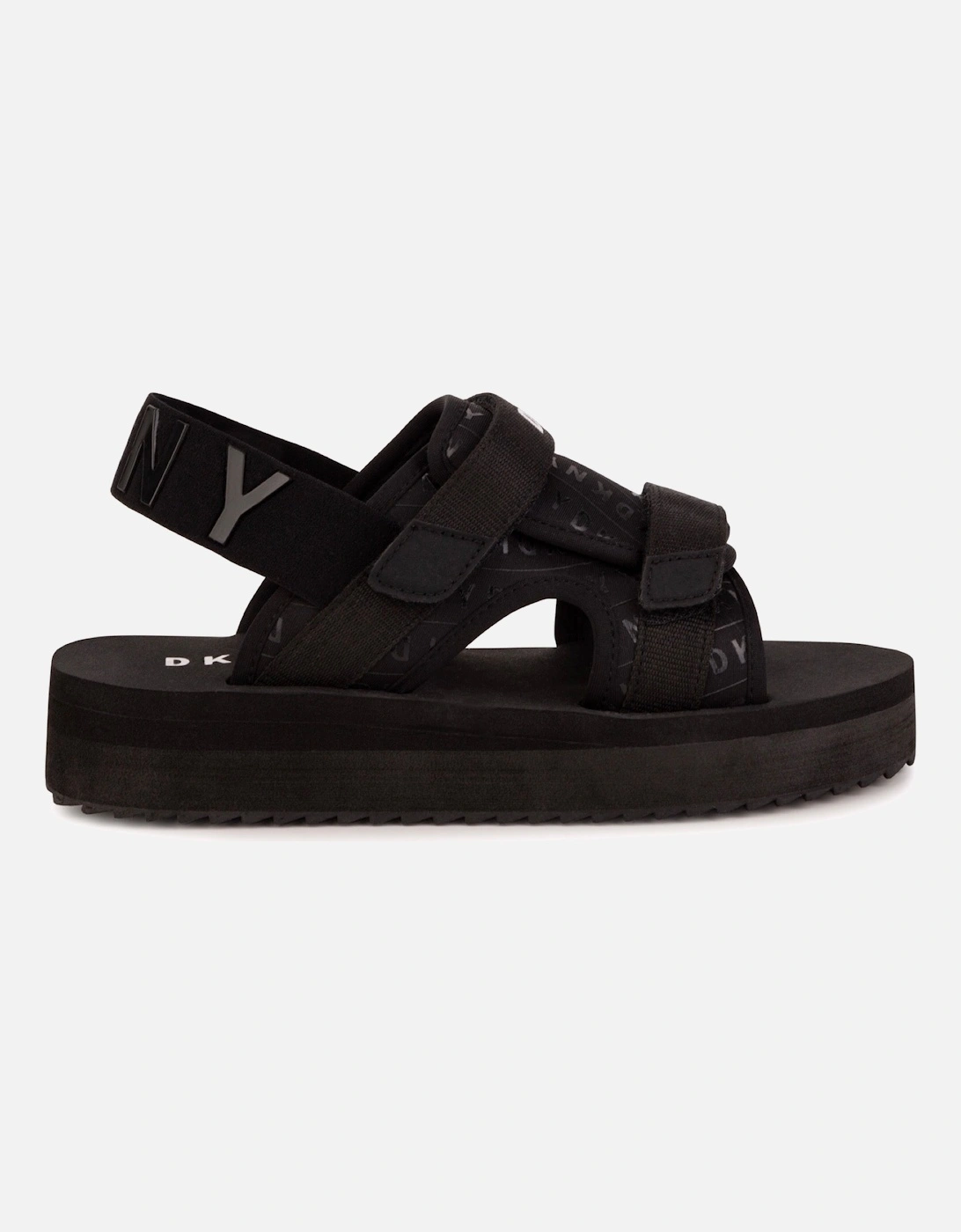 Black Chunky Sandals