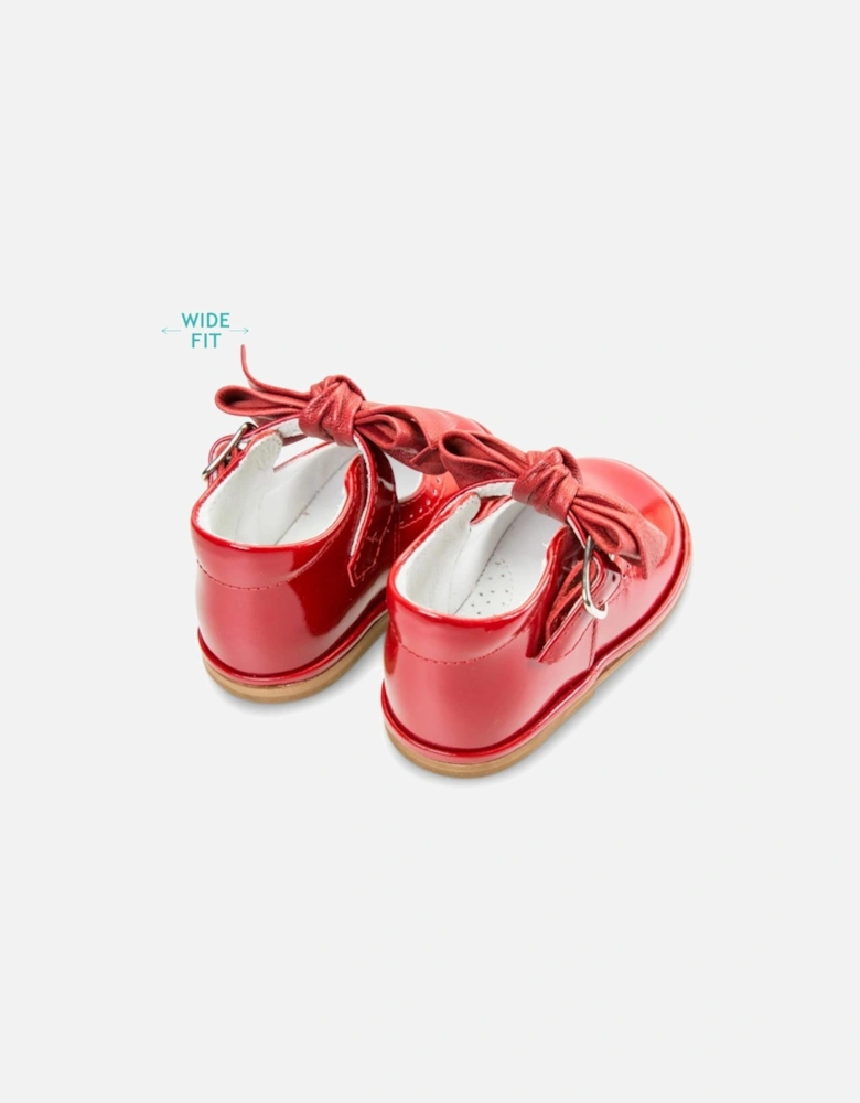 Red Patent Leather Vitoria Shoe