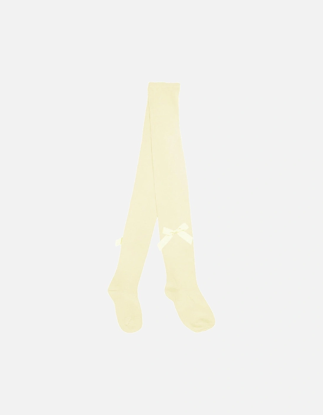 Ivory Bow Tights, 2 of 1