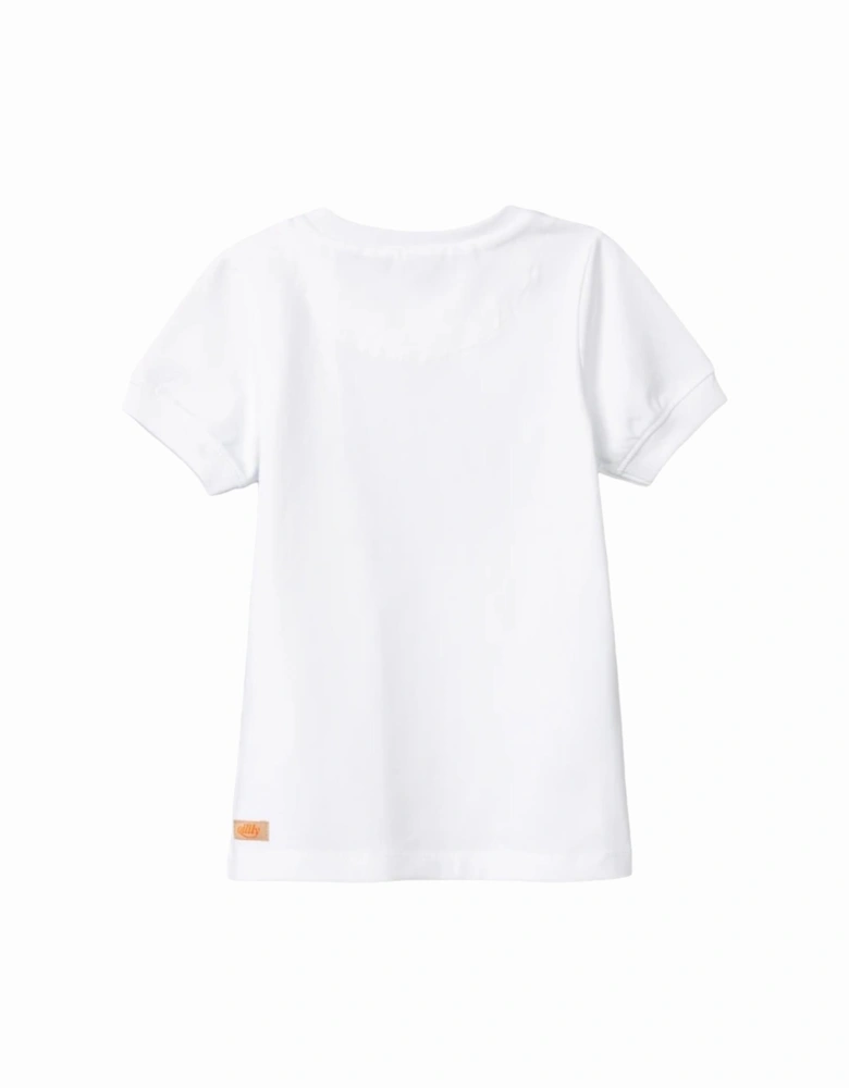 White Logo T-Shirt