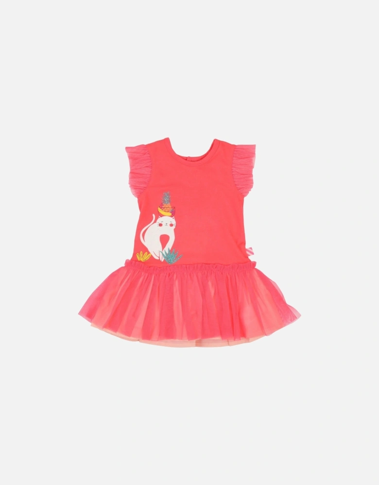 Pink Cat Dress