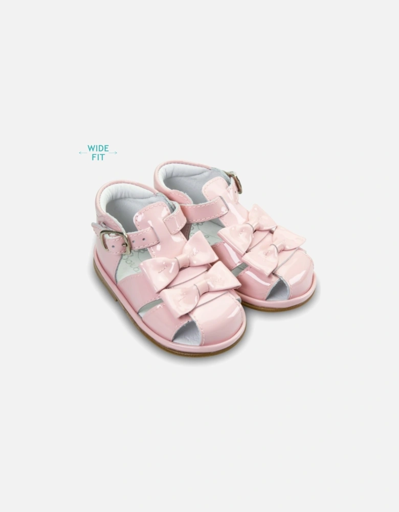Dina Pink Patent Sandal