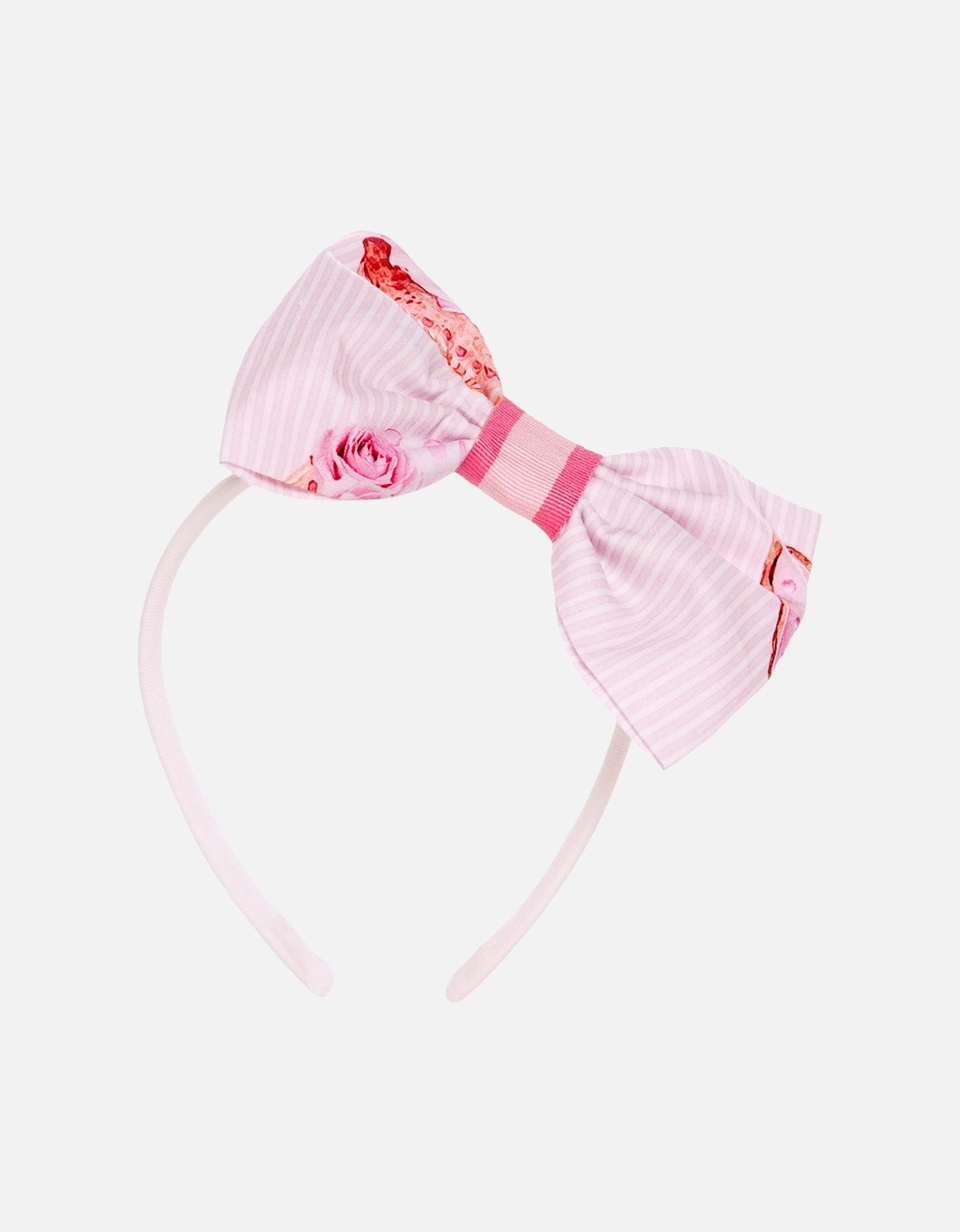 Pink Cupcake Bow Hairband, 2 of 1