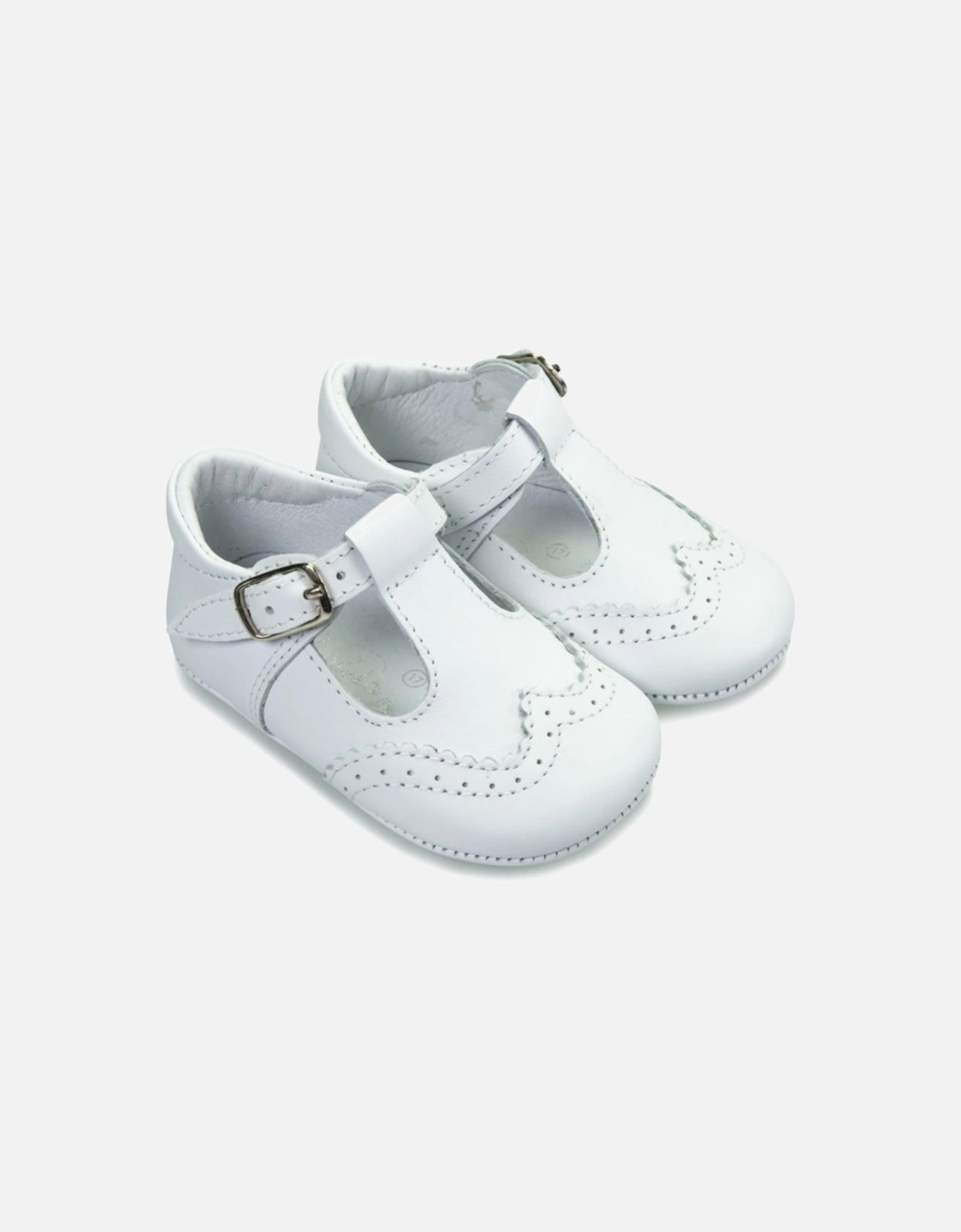 White Leather Alex Soft Soles, 3 of 2
