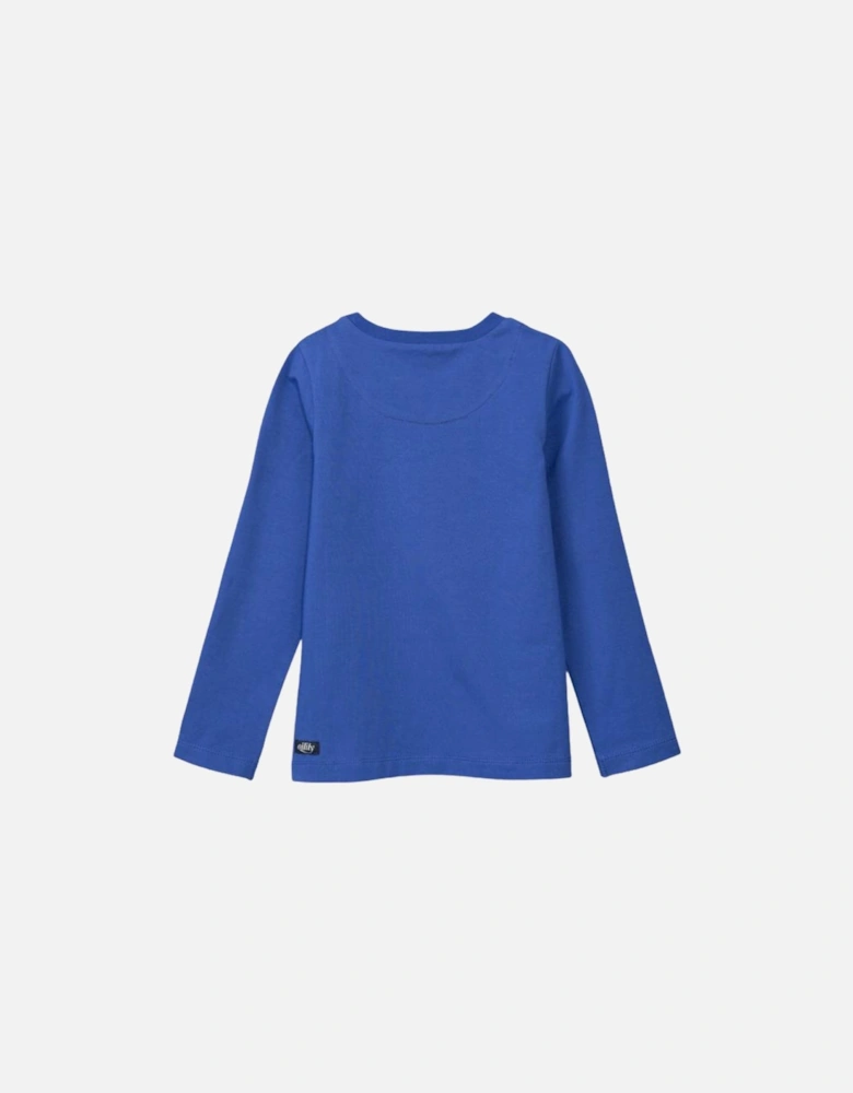 Blue Logo Top