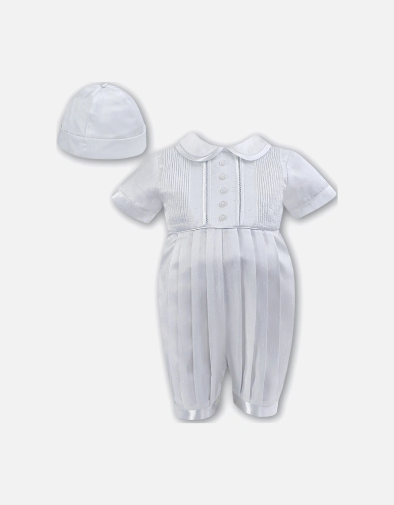 White Romper and Hat