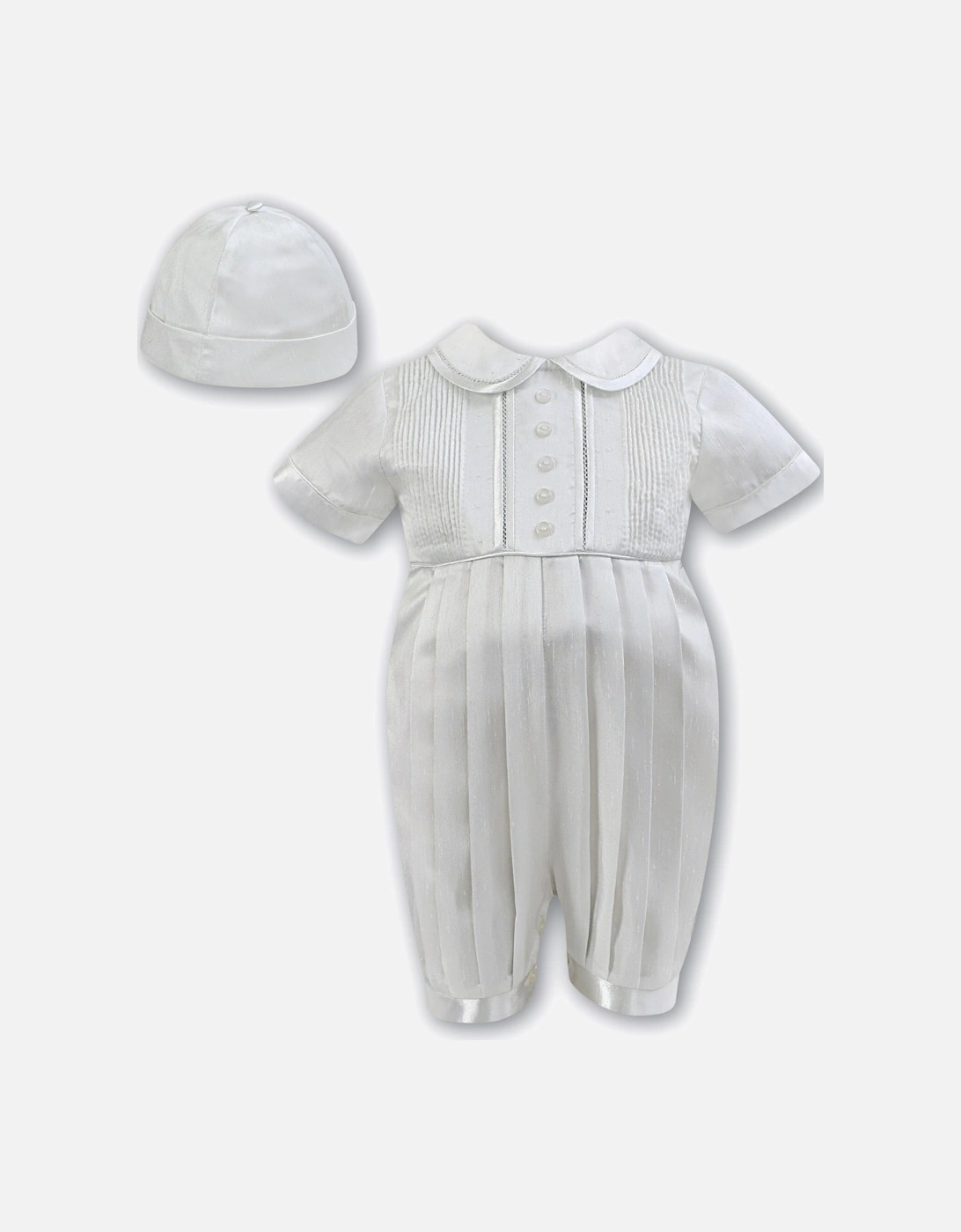 Ivory Romper and Hat, 2 of 1