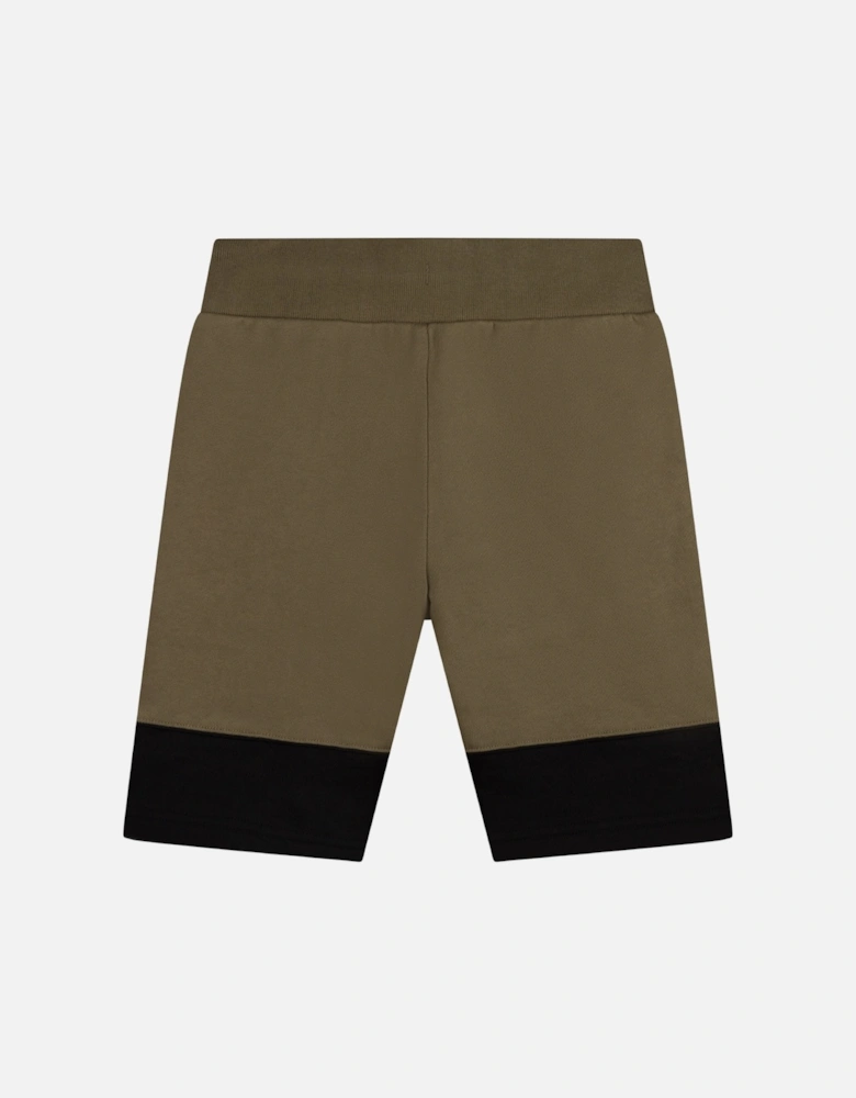 Khaki Multi Shorts