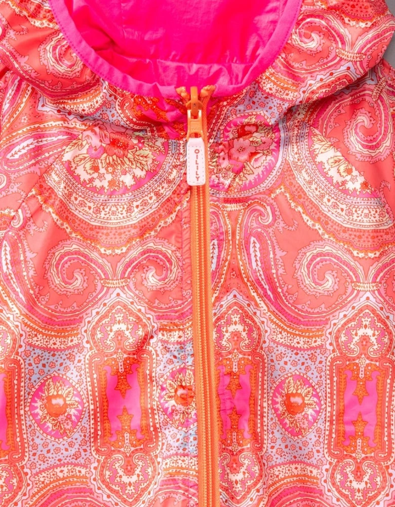 Pink Paisley Reversible Jacket