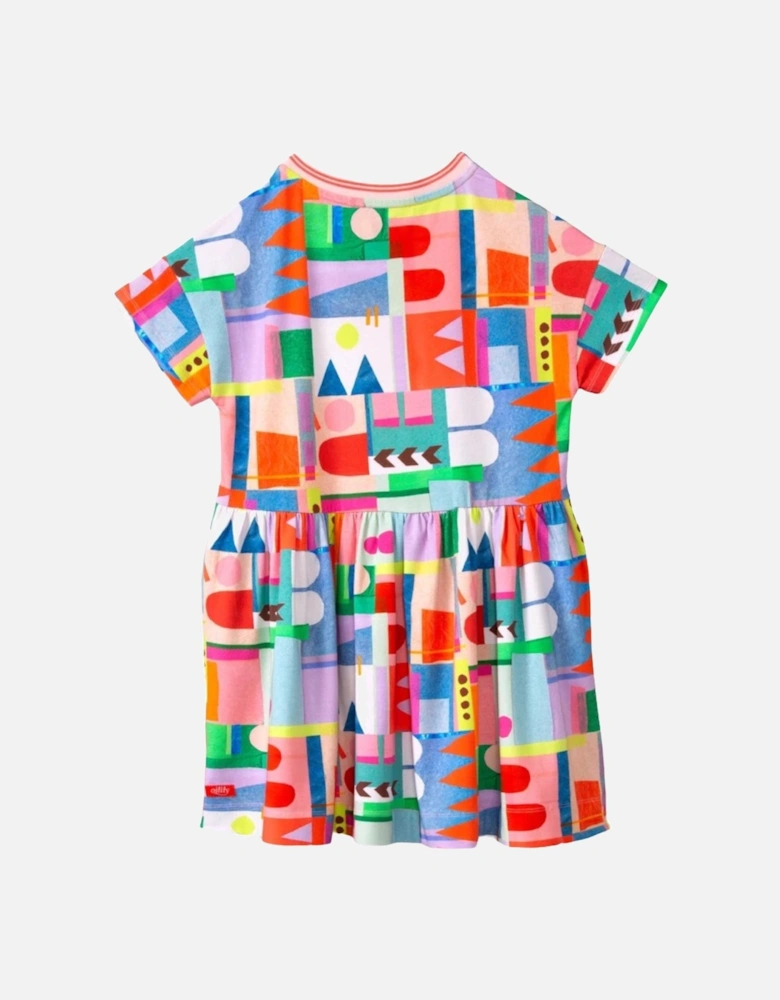 Multicoloured Shape Dress