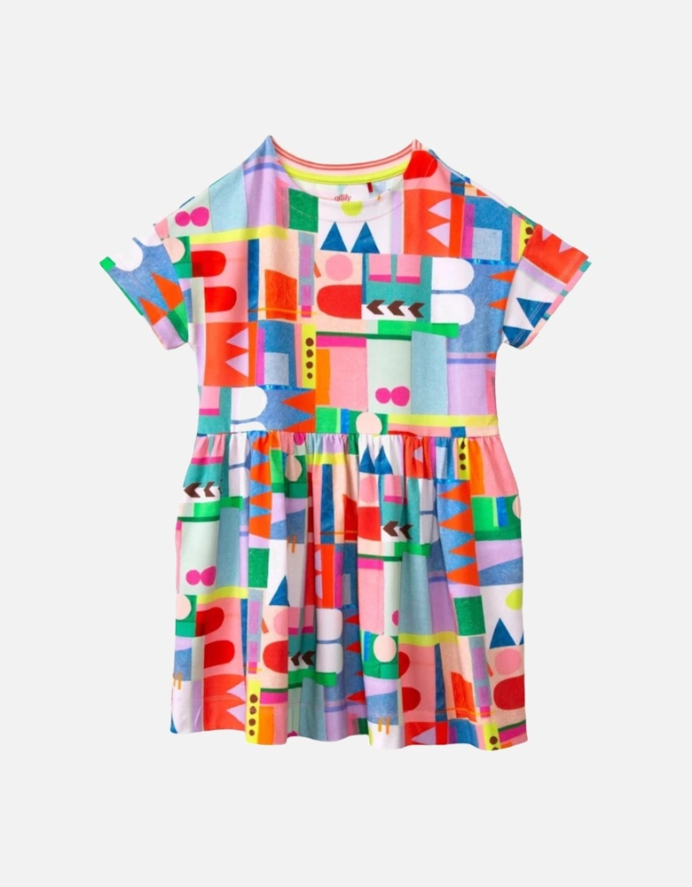 Multicoloured Shape Dress