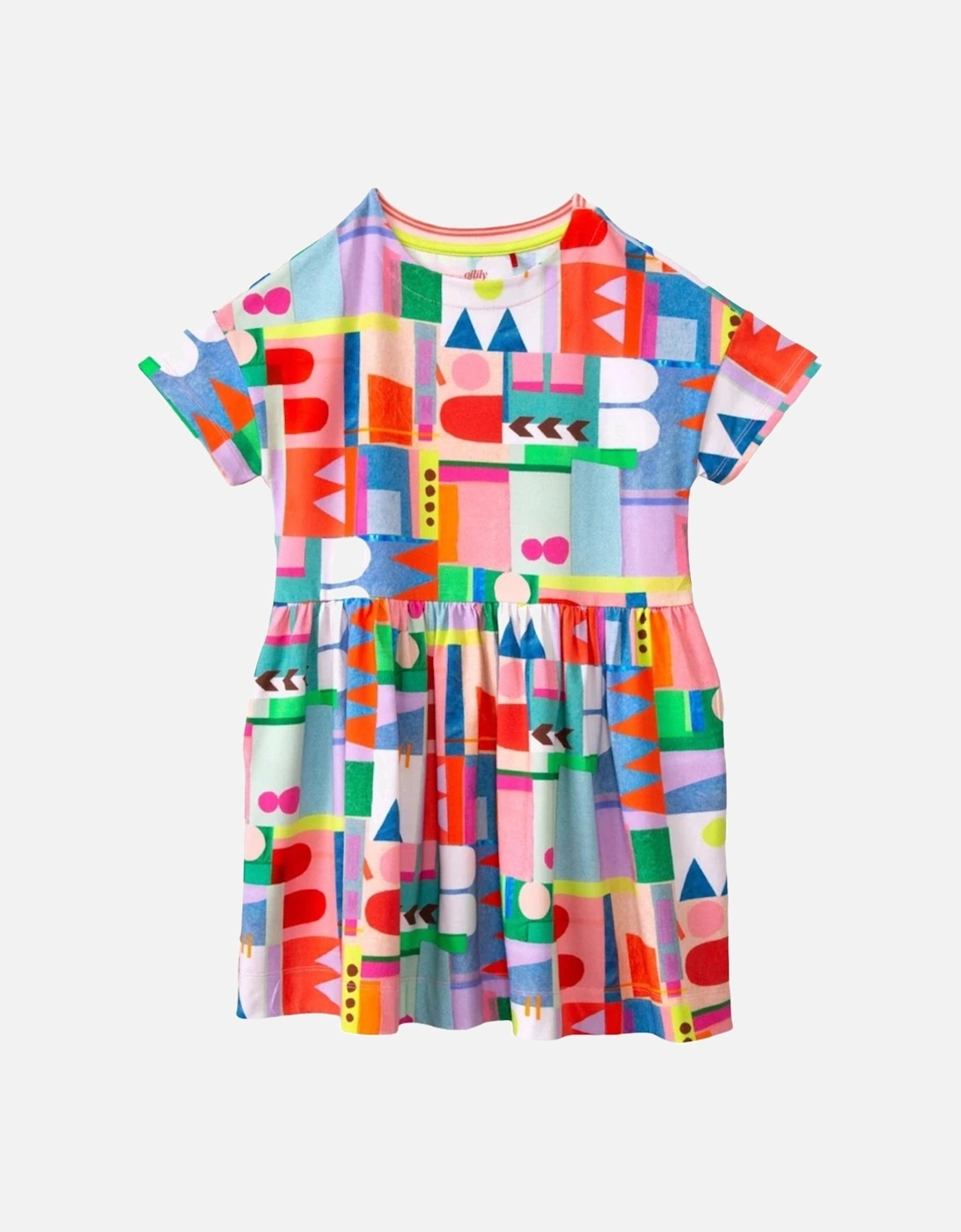 Multicoloured Shape Dress, 4 of 3