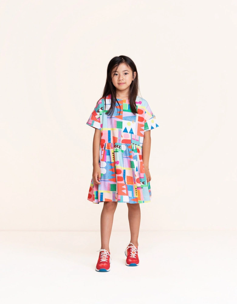 Multicoloured Shape Dress