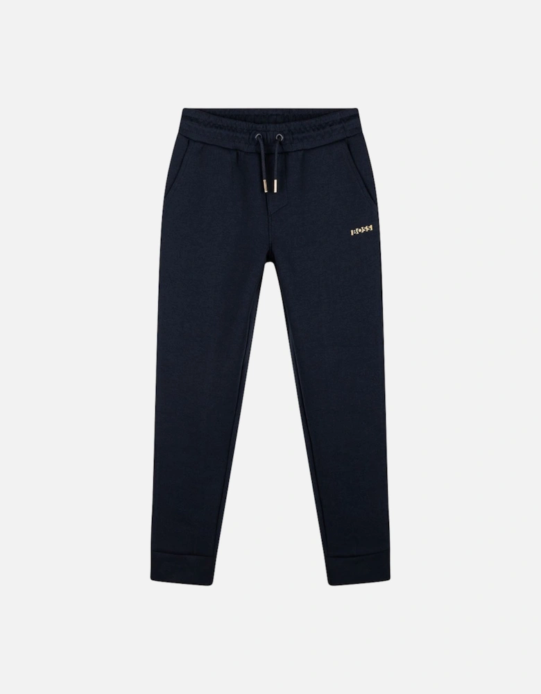 Boys Logo Joggers Navy