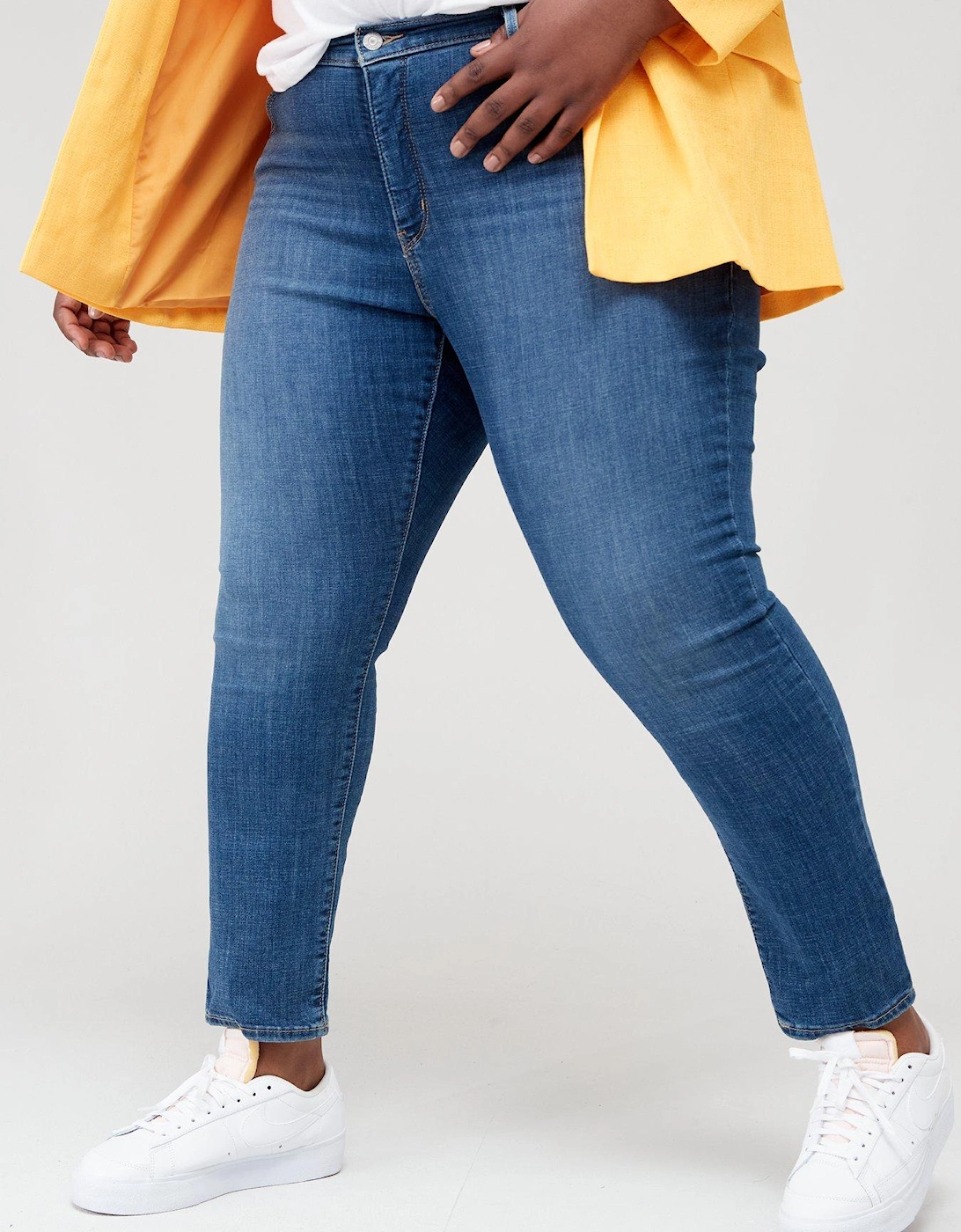 311T Shaping Skinny Jeans (plus Size) - Lapis Gallop Plus, 5 of 4