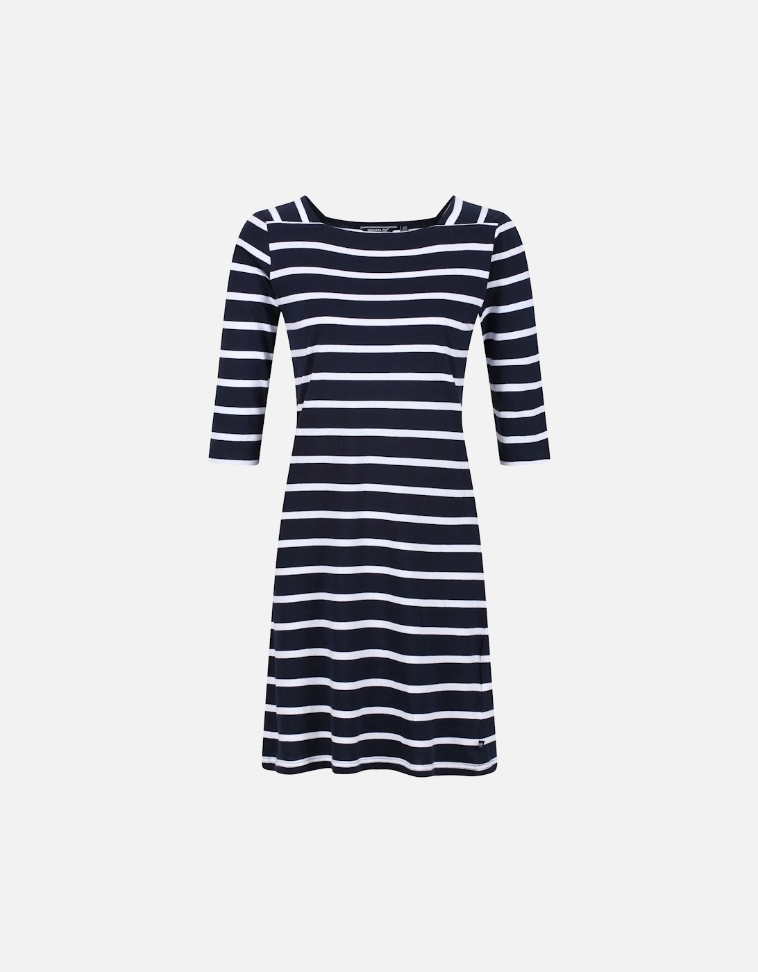 Womens/Ladies Paislee Stripe Casual Dress, 6 of 5